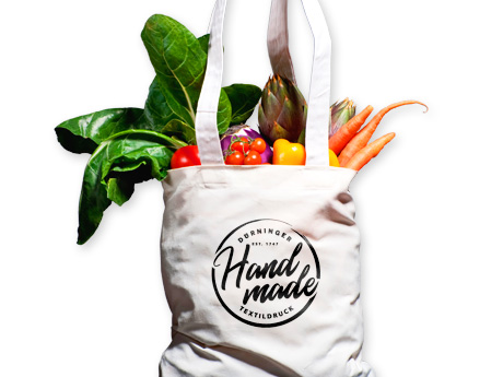 Baumwolltasche bedruckt mit Logo
